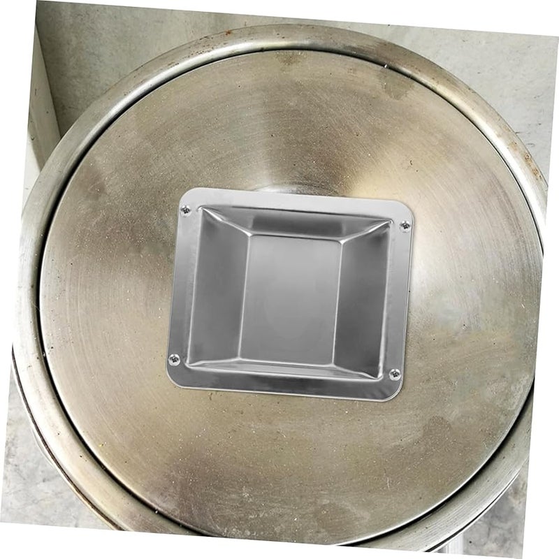 مطفأة سجائر من الفولاذ المقاوم للصدأ حامل رماد خارجي سلة مهملات للمنزل الغرفة المكتب - Image 5